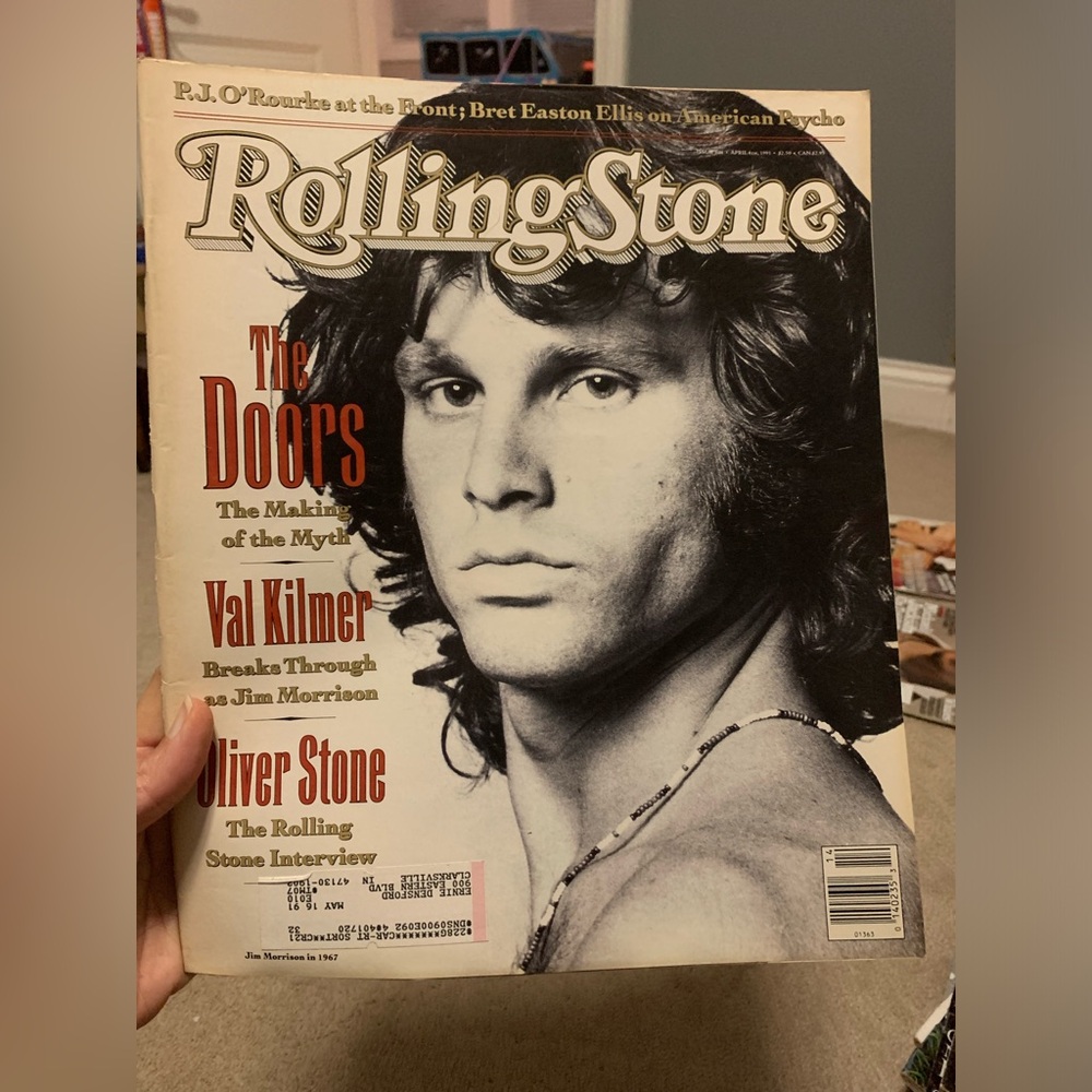 Rolling Stone Magazine The Doors Issue 604 April 1991